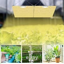 Lumières de croissance à LED pour plantes d'intérieur - Lumière de croissance à spectre complet réglable pour légumes et fleurs.