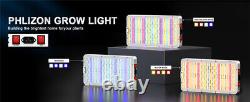 Lumières de croissance à spectre complet LED de 2000W pour plantes d'intérieur Hydroponique Veg Bloom