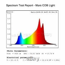 Mars Hydro 300w Cob Led Grow Light Full Spectrum De Plantes D'intérieur Veg Flower Garden