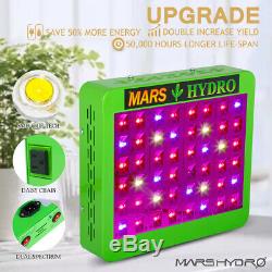 Mars Hydro Led Grow Light Full Spectrum Réflecteur 300w 600w 800w 1000w Veg Bloom