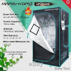 Mars II 1600w Led Grow Light Veg Fleur + 48x48x78 Grossir Tente Hut Intérieur Chambre