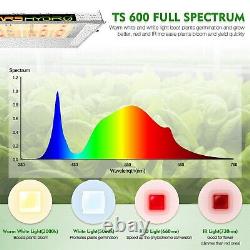 Marshydro Ts 600w Led Grow Light Sunlike Full Spectrum Veg Bloom Pour Hydroponics