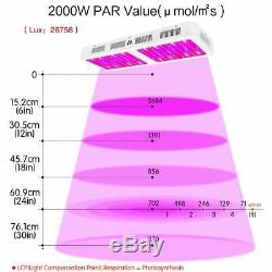 Morsen 2000w-3000w Led Grow Light Full Spectrum Pour L'intérieur All Plant Veg Croissance
