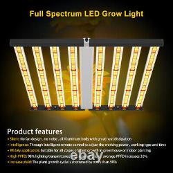 PHLIZON FD9600 1000W Lampe de Culture Intérieure Commerciale LED Dimmable Spectre Complet