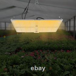 Panneau lumineux à spectre complet de 800W LED Grow Light pour plantes d'intérieur Veg Flower US