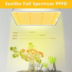 Phlizon 2000w Samsung Led Grow Light Sunlike Full Spectrum Pour Les Plantes Veg Flower