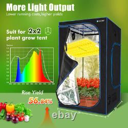 Phlizon 3000w Samsung Led Grow Light Full Spectrum Pour Les Plantes De Fleurs De Veg