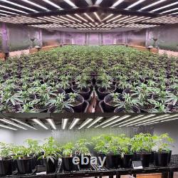 Phlizon FC-E4800 LED Grow Light Spectre Complet Commercial Toutes Plantes Veg Bloom CO2