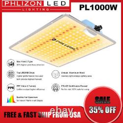 Phlizon PL1000W Lampe de croissance LED à spectre complet pour plantes d'intérieur Veg Flower MH HPS