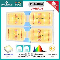 Phlizon PL4500W Samsung Lampe de culture LED à spectre complet pour plantes d'intérieur croissance floraison