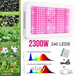 Pro 2300w 5000w 8000w Led Grow Lumière Soleil Comme Plein Spectre Pour Veg&bloom Switch