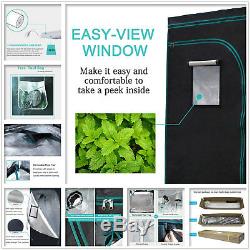 Réflecteur 1000w Led Grow Light Veg Fleurs De Plantes D'intérieur + 4'x4' Cultivez Kits De Tente
