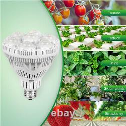 Sansi 36w Led Plant Grow Ampoules Plein Spectre Intérieur Fleurs Veg E26 4packs