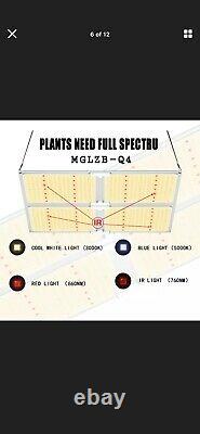 Sf- 4000 Led Grow Light For Indoor All Stage Veg Flower Plants Full Spectrum