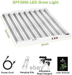 Sonlipo Spf 4000 Led Grow Light Full Spectrum Pour Les Plantes Intérieures Veg Bloom Flower
