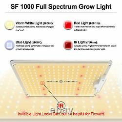 Spider Farmer 1000w Led Grow Light Samsungled Lm301 Full Spectrum Veg Flower