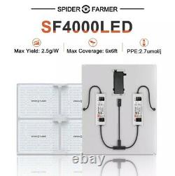 Spider Farmer 4000w Led Grow Light Samsung Lm301 Grow Plants Indoors Veg Fleur