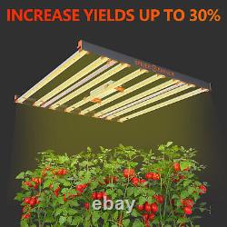 Spider Farmer Led Grow Light Bar 30w Plein Spectre Indoor Plant Veg Flower Uv Ir