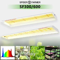 Spider Farmer Sf300/600 Led Grow Light Full Spectrum Indoor Grow Seedling Veg
