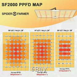 Spider Fermier 2000w Led Grow Light Led Samsung Lm301b Plantes D'intérieur Veg Fleurs