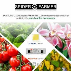 Spider Fermier 4000w Led Grow Light Samsung Lm301b Intérieur Toutes Les Étapes Veg Fleurs