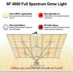 Spider Fermier 4000w Led Grow Light Samsungled Lm301b Intérieur Toutes Les Étapes Veg Fleur