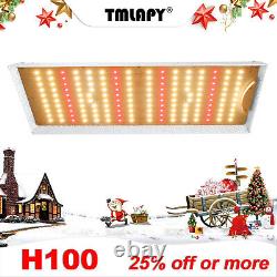 TMLAPY 1000W Lampe de Culture LED Spectre Complet pour Plantes d'Intérieur en Serre Veg Floraison