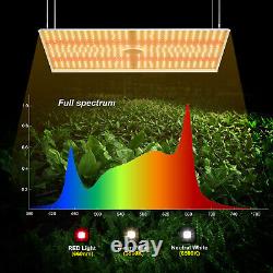 Tmlapy 3000w Led Grow Light Full Spectrum Pour Les Plantes À L'intérieur De Serre Veg Bloom