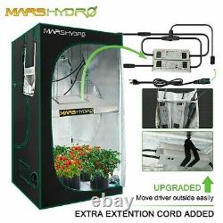 Ts 1000w Led Grow Light Full Spectrum Ir+3x3 Hydroponic Grow Tent Kit Grow Box