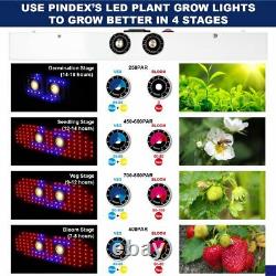 Ts 2000w Led Avec 2cob Full Spectrum Led Grow Light Indoor Plants Veg Flower Panel