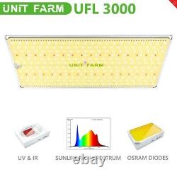 Unit Farm Ufl 3000 Led Grow Light Full Spectrum Uv Ir Indoor Plant Veg Flower
