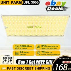 Unit Farm Ufl 3000w Led Grow Light Full Spectrum For Indoor Plant Veg Flower Hps