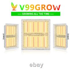 V99grow 3000w Led Grow Light Full Spectrum Intérieur Veg Bloom Plantes Hydroponiques