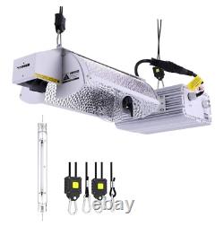 VIVOSUN 1000W Double Ended Grow Light Fixture Ballast 120/240V 3-Mode Rope Hang 	 	<br/> 
<br/>VIVOSUN 1000W Lumière de croissance à double extrémité avec ballast, suspension par corde 120/240V 3 modes