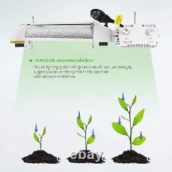 VIVOSUN 1000W Double Ended Grow Light Fixture Ballast 120/240V 3-Mode Rope Hang
 
<br/> 	

 <br/>  
VIVOSUN 1000W Lumière de croissance à double extrémité avec ballast, suspension par corde 120/240V 3 modes