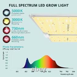 Viparspectra 1-3pcs Vb2000 Led Grow Light Full Spectrum For Home Plant Veg Bloom