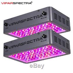 Viparspectra 2pcs Dimmable1000w Double Puce Led Full Spectrum Grow Light Veg Bloom