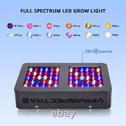 Viparspectra 300w 450w Led Grow Light Full Spectrum Veg Flower Pour Les Plantes D'intérieur