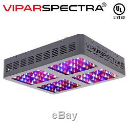 Viparspectra 600w Led Grow Light Full Spectrum Pour Hydroponique Plante Veg Fleur