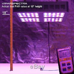 Viparspectra 600w Led Grow Light Full Spectrum Pour Hydroponique Plante Veg Fleur
