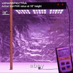 Viparspectra 900w Led Grow Light Full Spectrum Pour Les Plantes Intérieures Veg Flower Ir