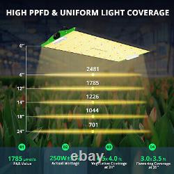 Viparspectra P2500 Led Grandir Lumière Plein Spectre Lampe Intérieur Plantes Veg Bloom Ir
