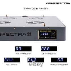 Viparspectra Série Chronocommande Tc1350 1350w Led Grow Light Veg / Bloom Dimmable