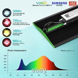 Viparspectra Télécommande Pro4000 Led Grow Light Full Spectrum Pour Les Fleurs Veg