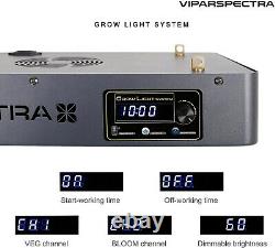 Viparspectra Timer Control Series Tc600 600w Led Grow Light Dimmable Veg/bl