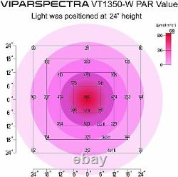Viparspectra Timer Control Series Vt1350-w 1350w Led Grow Light Dimmable Veg/b