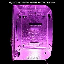 Viparspectra Ul Certified 900w Led Grow Light, Avec Veg Et Bloom 900w, Noir