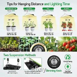 Vivosun 1000w Led Grow Light Samsung Lm301h Diodes Veg Flower Indoor Plants